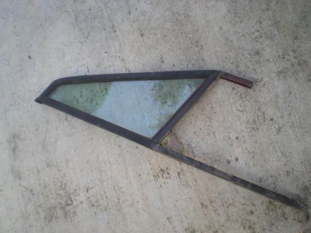 Porsche 911 targa quarter window frame with fixed glass passenger (right) side