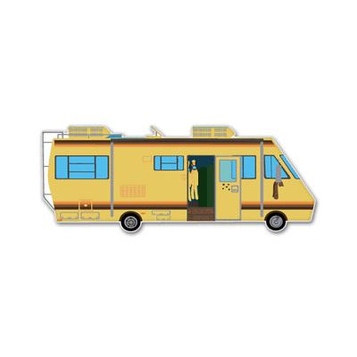 Breaking bad motor home mobile meth cook meth car sticker decal 4x1