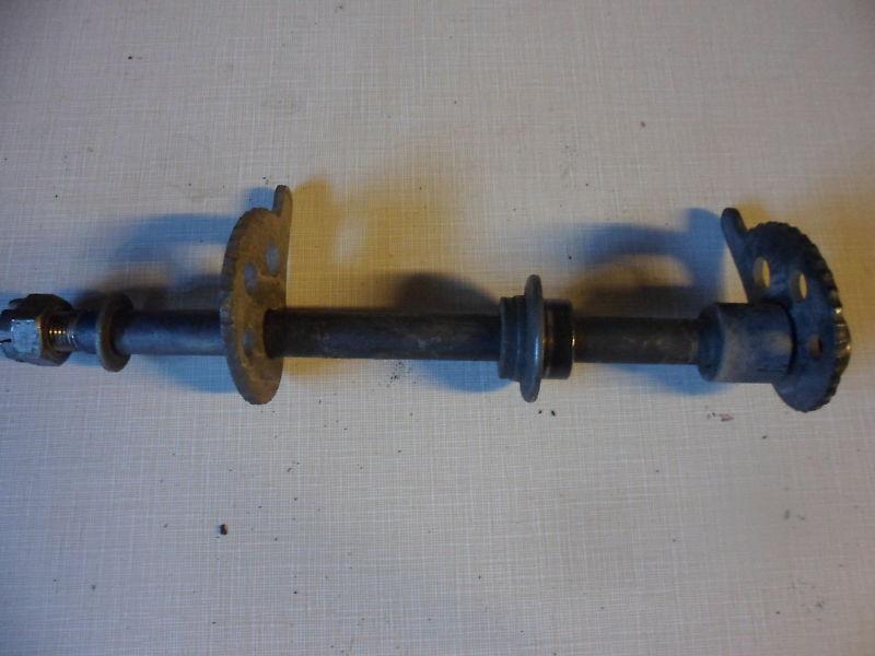 1979 yamaha mx175 mx 175 rear  axle bolt