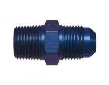 Earl's aluminum straight pipe thread to an adapter - 3/8" npt to -08 an -