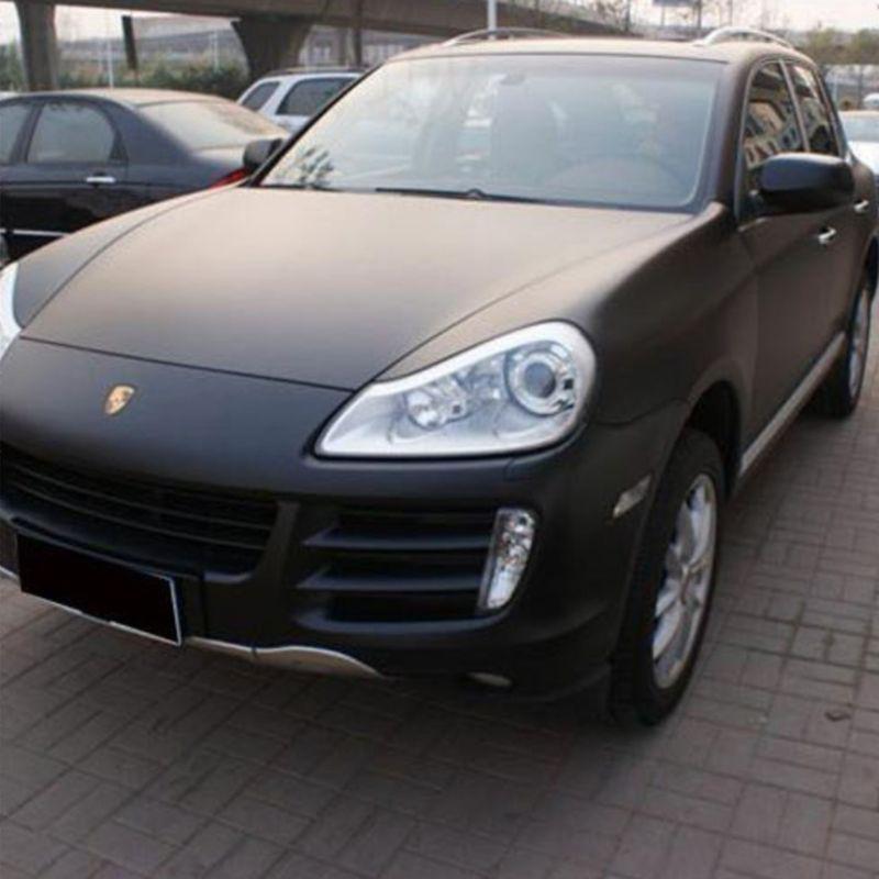 【matte-black】【5ft × 30ft】air/bubble free vehicle wrap vinyl sticker car sticker