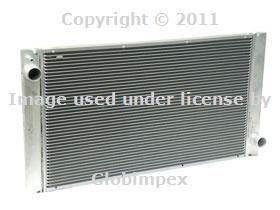 Bmw mini r55 r56 r57 radiator m/t oem new + 1 year warranty