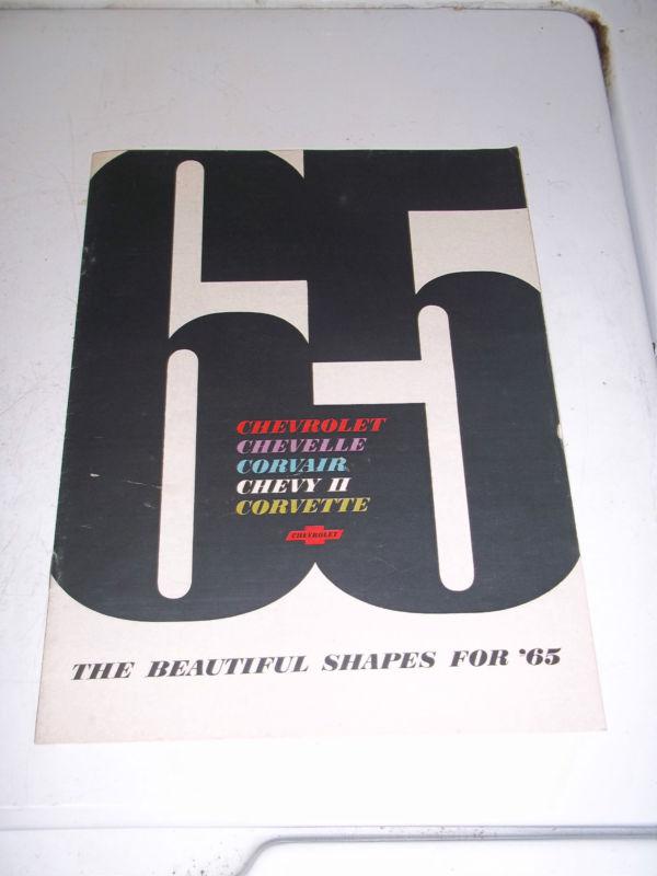 Sell 1965 CHEVROLET BROCHURE CATALOG NICE! in Pinellas Park, Florida