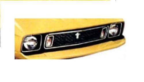 1973  mustang mach 1 complete grille kit - free ship