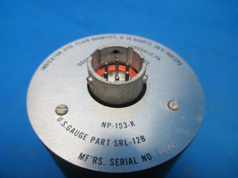U.S. Gauge Hydraulic Fluid Quantity Indicator P/N: SRL-12B 26V, US $74.99, image 8
