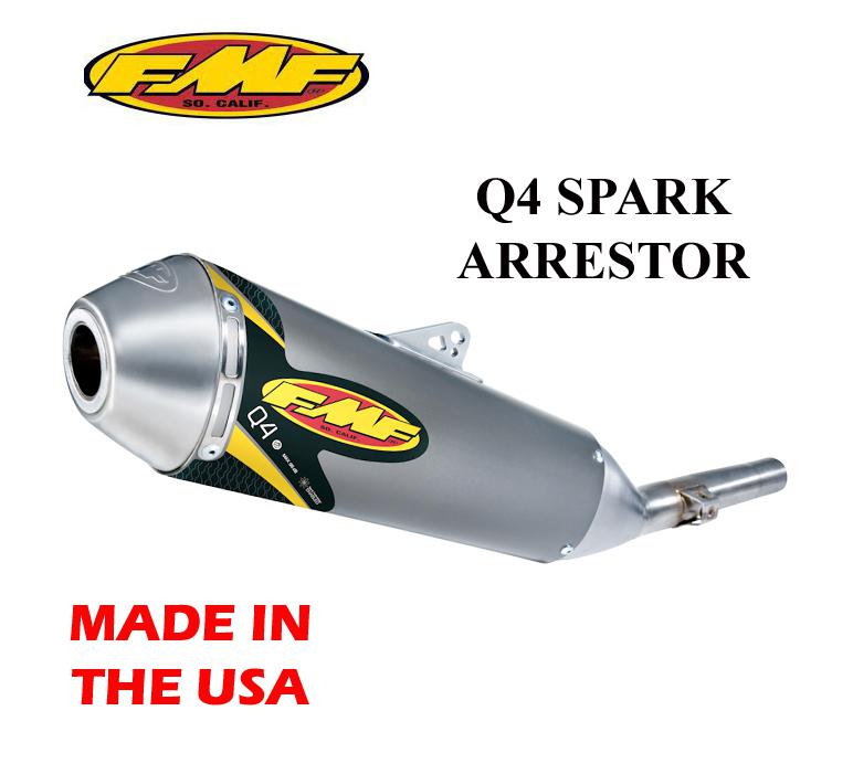 Fmf q4 spark arrestor slip-on  exhaust #043211  kawasaki kfx400 2003-06