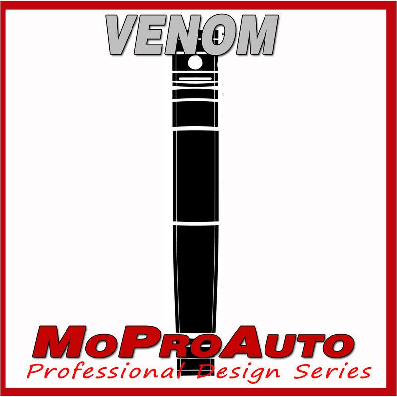 Ford mustang snake 2014 complete center racing stripes decal graphic 3m vinyl gt