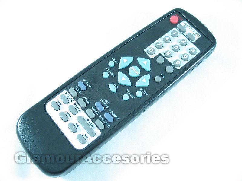 Xcion tc  rear dvd entertainment system remote