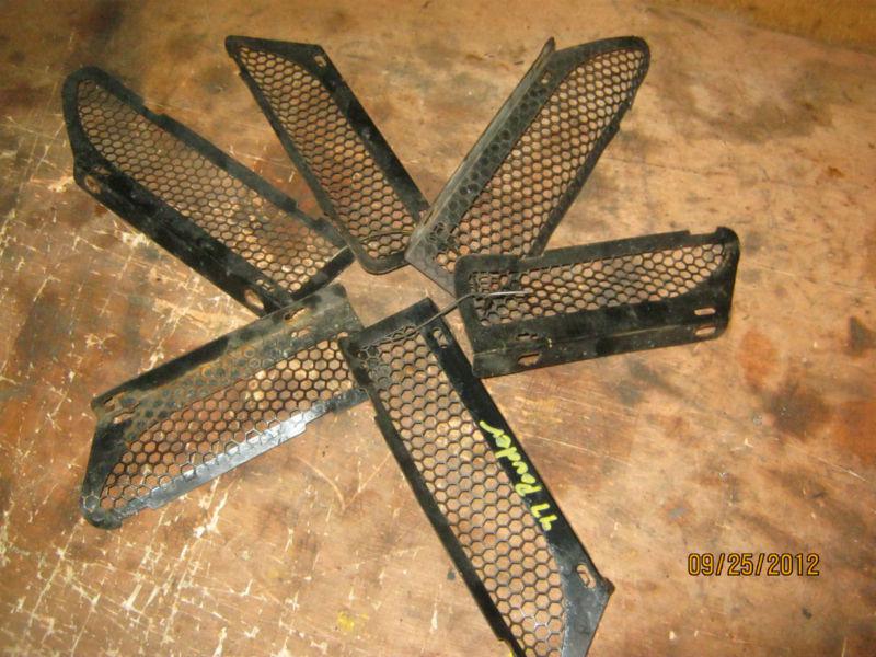 95 02 arctic cat powder special 550 580 ext bearcat hood cowl screens 