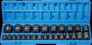 Grey pneumatic 26pc 1/2" drive 12pt metric master set