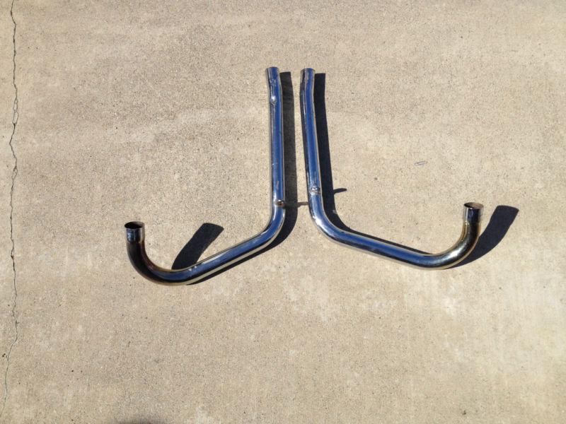 Triumph 650 stock pipes