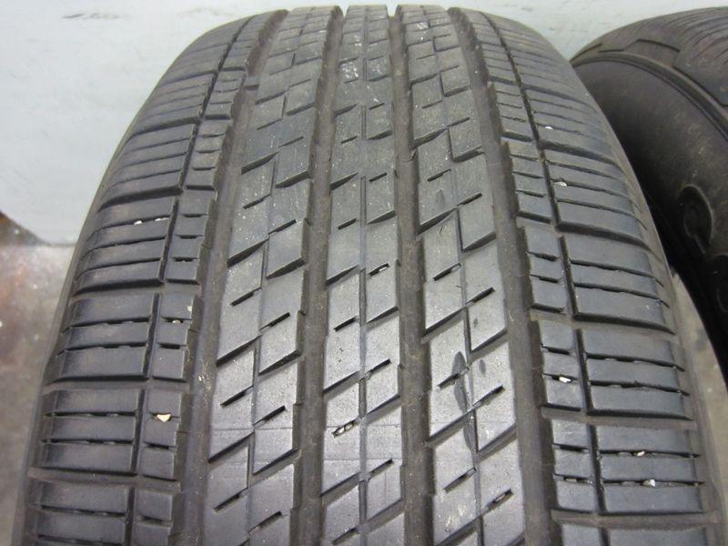 Pair of (2) 225/60r17 continental 4x4 contact