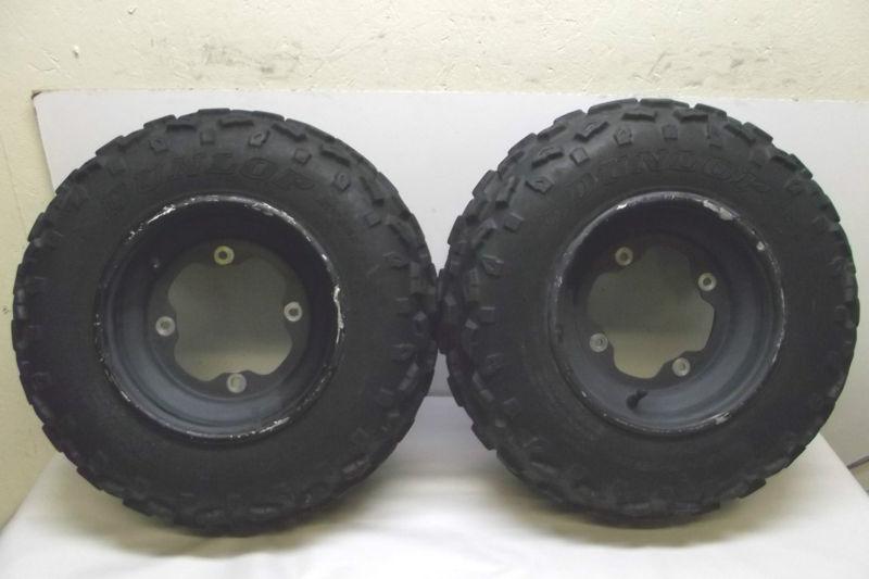 Yamaha yfz450 yfz 450 atv front tires & wheels 04 2004 645