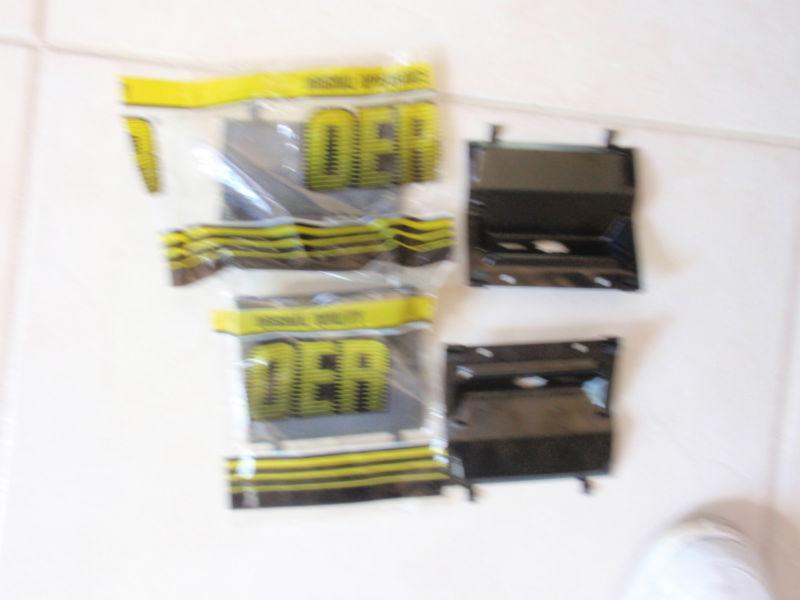 1969 camaro instrument panel lamp  four (4) socket plates  oem