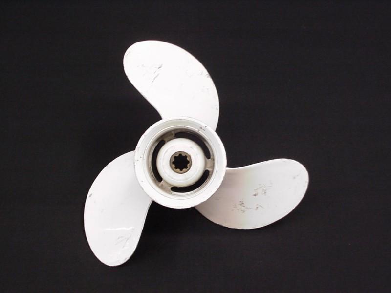 Mercury marine white aluminum boat prop propeller 9.25 x 12 j series