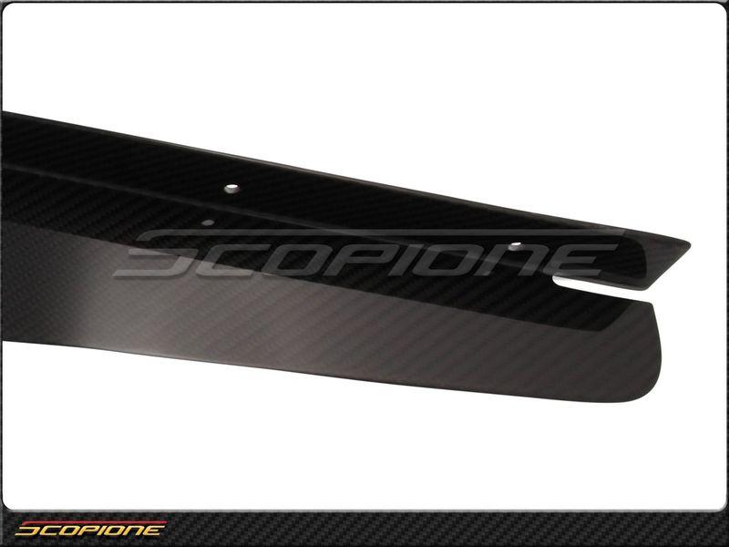 Scopione Nissan 09-14 GT-R GTR R35 Black Glossy Carbon Fiber Diffuser Blade Fins, US $529.87, image 6