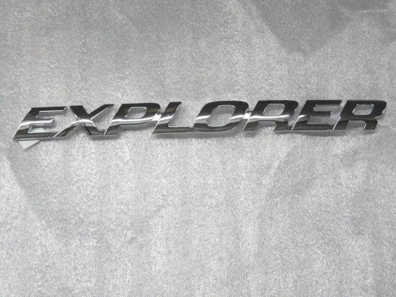 2004 2005 ford explorer sport trac tailgate liftgate emblem oem 4l2z 7842528 ba