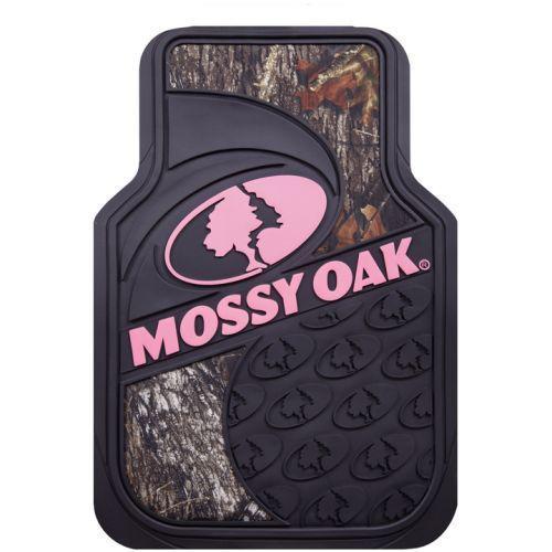 Sell MOSSY OAK PINK CAMOUFLAGE FLOOR MAT AUTO, TRUCK, CAR PAIR in