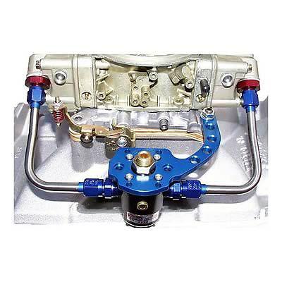 AED Performance 6093 Mount Fuel Regulator Billet Aluminum Blue Universal, US $48.92, image 2