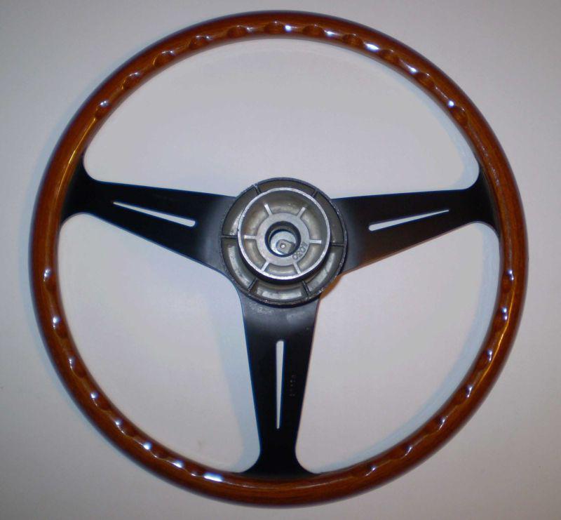 Vintage Nardi Torino Mahogany Wooden Steering Wheel for a Jaguar (?) #01766 L@@K, US $259.00, image 4