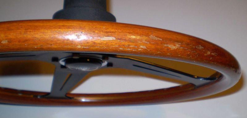 Vintage Nardi Torino Mahogany Wooden Steering Wheel for a Jaguar (?) #01766 L@@K, US $259.00, image 5
