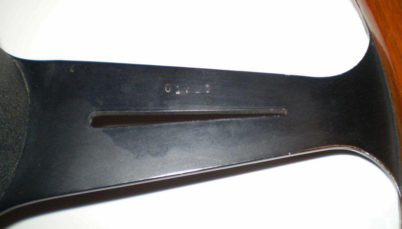 Vintage Nardi Torino Mahogany Wooden Steering Wheel for a Jaguar (?) #01766 L@@K, US $259.00, image 7