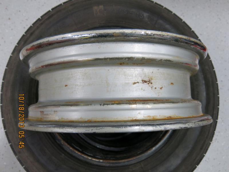 Porsche 356 Drum Brake Chrome Wheels-5 1/2x15-Set of 4-Nice Condition, US $450.00, image 8