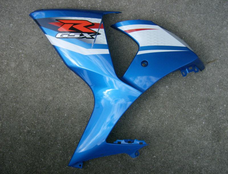 Suzuki 2012 gsxr1000 left side fairing panel genuine oem part has scratch
