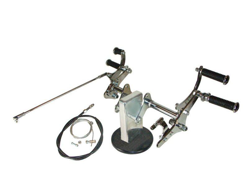 Purchase CHROME FORWARD CONTROL KIT WITH PEGS FOR HD SPORTSTER MODLES