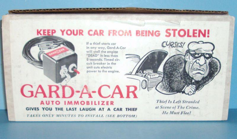 Vintage pr lot nos gard a car secret kill switch hot rat street low rider rod vw