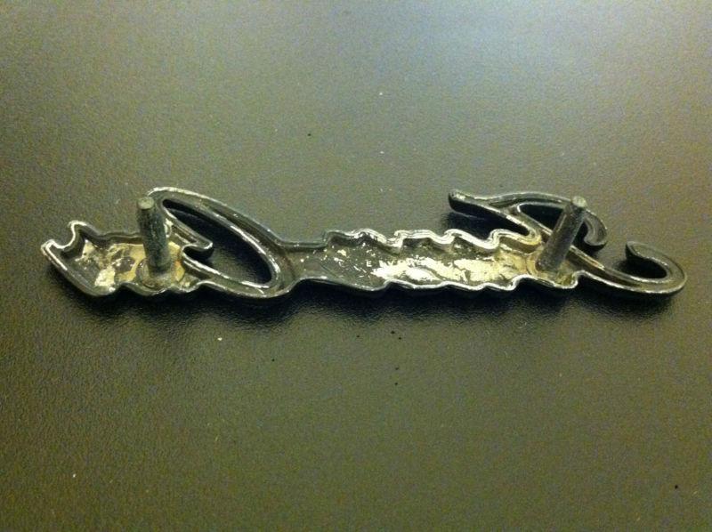 1981 82 83 Lincoln Town Car Script Emblem (Original), US $20.00, image 2