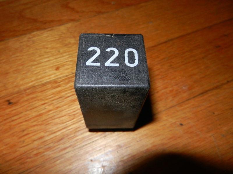 VW AUDI PORSCHE COOLING FAN MOTOR RELAY 220 443955532, US $12.00, image 2