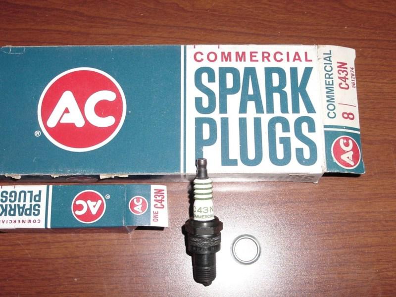 Purchase NOS AC C43N Spark Plugs 196269 Chevy 396 409 427 Big Block in