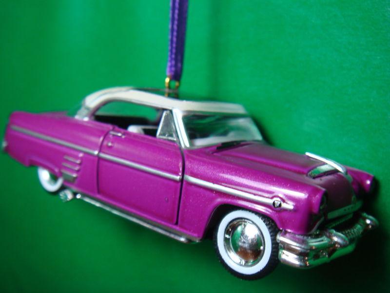 1954 '54 mercury sun valley purple lowrider christmas tree ornament