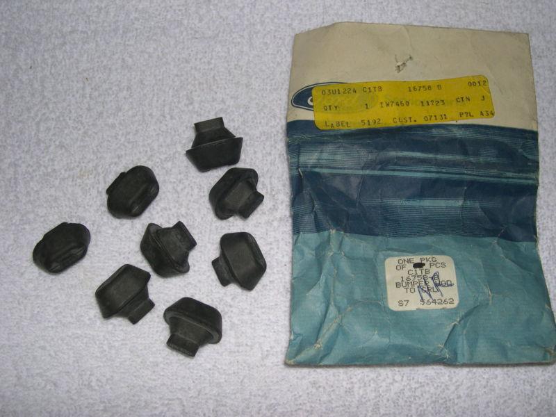 Nos 1958 65 ford f100 f250 f350 b-f500/750 truck bus hood to fender bumper (8)