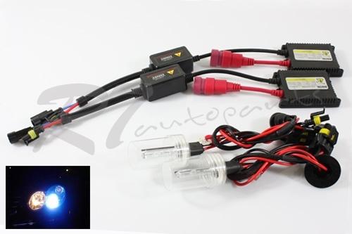 H1 jdm 10000k deep blue ac slim ballasts hid low beam headlights conversion kit