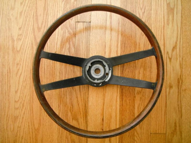 Porsche wooden,wood vintage 901, 911, 912,911s oem steering wheel 