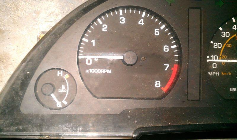 Eagle talon (turbo) gauge cluster