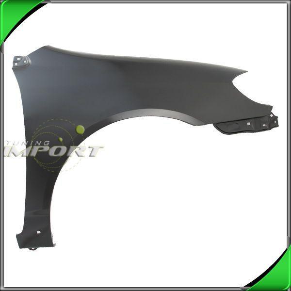 2003-2008 toyota corolla s w/o lamp hole primered passenger right side fender