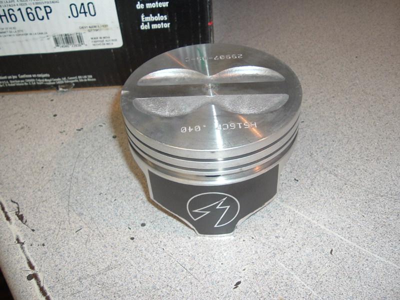 Purchase SBC SMALL BLOCK 400 4.165 CHEVY Pistons 5.7 Rod HYPER in