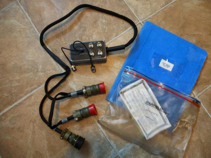 Barfield 101-00448 adaptor fuel quantity cable piper cheyenne