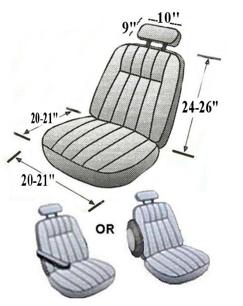 Red Black Xtreme Car Truck SUV Seat Covers pkg w/ Tattoo Floor Mats & More #2, US $51.31, image 5