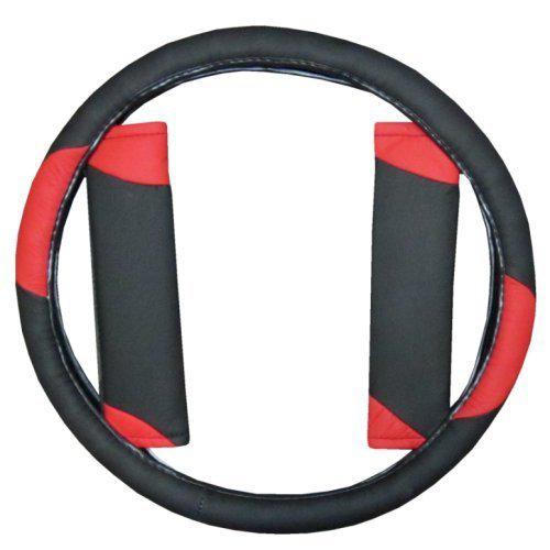 Red Black Xtreme Car Truck SUV Seat Covers pkg w/ Tattoo Floor Mats & More #2, US $51.31, image 7