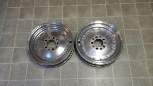 15x3.5 cragar super tricks w/black center caps