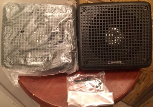 Prospec electronics seaworthy 5" box waterproof speakers pair marine boat 4551b