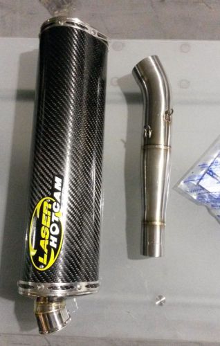 Suzuki 05-06 gsxr-1000 laser hot cam carbon fibre exhaust new
