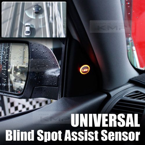 Blind spot assist warning led sensor light back up alarms buzzer for saab