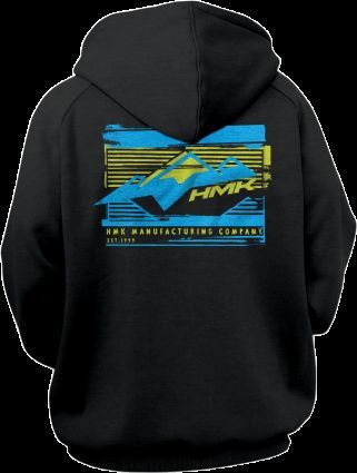 Hmk zip-up hoody fracture/black