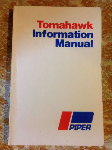 Aircraft owners manual
