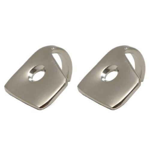 Ranger boats silver 1-1/8 x 1 stainless steel marine glove box hinge (pair)